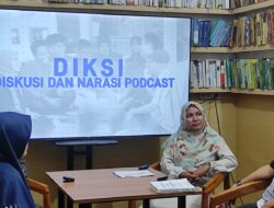 Dispusip dan Mcinema.id Buat Diksi Podcast