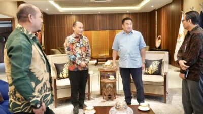 Prof. Zudan Bersama Gobel, Lobby Citilink Buka Rute Penerbangan Jakarta-Mamuju