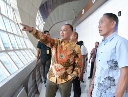 PJ Gubernur Sulbar Prof.Zudan Arif Fakrulloh Tinjau Terminal Baru Bandara Tampa Padang