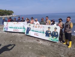 Dukung Polri Peduli Lingkungan, Pemdes Taan Ikut Masifkan Penanaman Mangrove