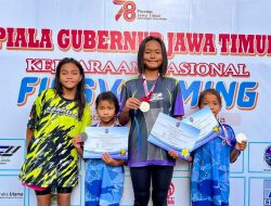 Perenang Keluarga Besar Yonkapa 2 Marinir Borong Medali Kejurnas Finswimming