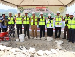 Sekprov Sulbar Lakukan Peletakan Batu Pertama Pembangunan Kantor Pengadilan Tinggi Agama Sulbar