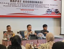 Bawaslu Mamuju Gelar Rakor Soal Logistik Tahap II