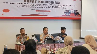 Bawaslu Mamuju Gelar Rakor Soal Logistik Tahap II