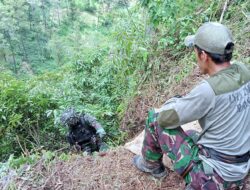 Prajurit Menkav 2 Marinir Latih Problem Hutan Di Gunung Lawu