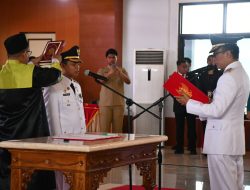 Muhammad Zain Resmi Ganti Yakub F Solon Sebagai Pj Bupati Mamasa