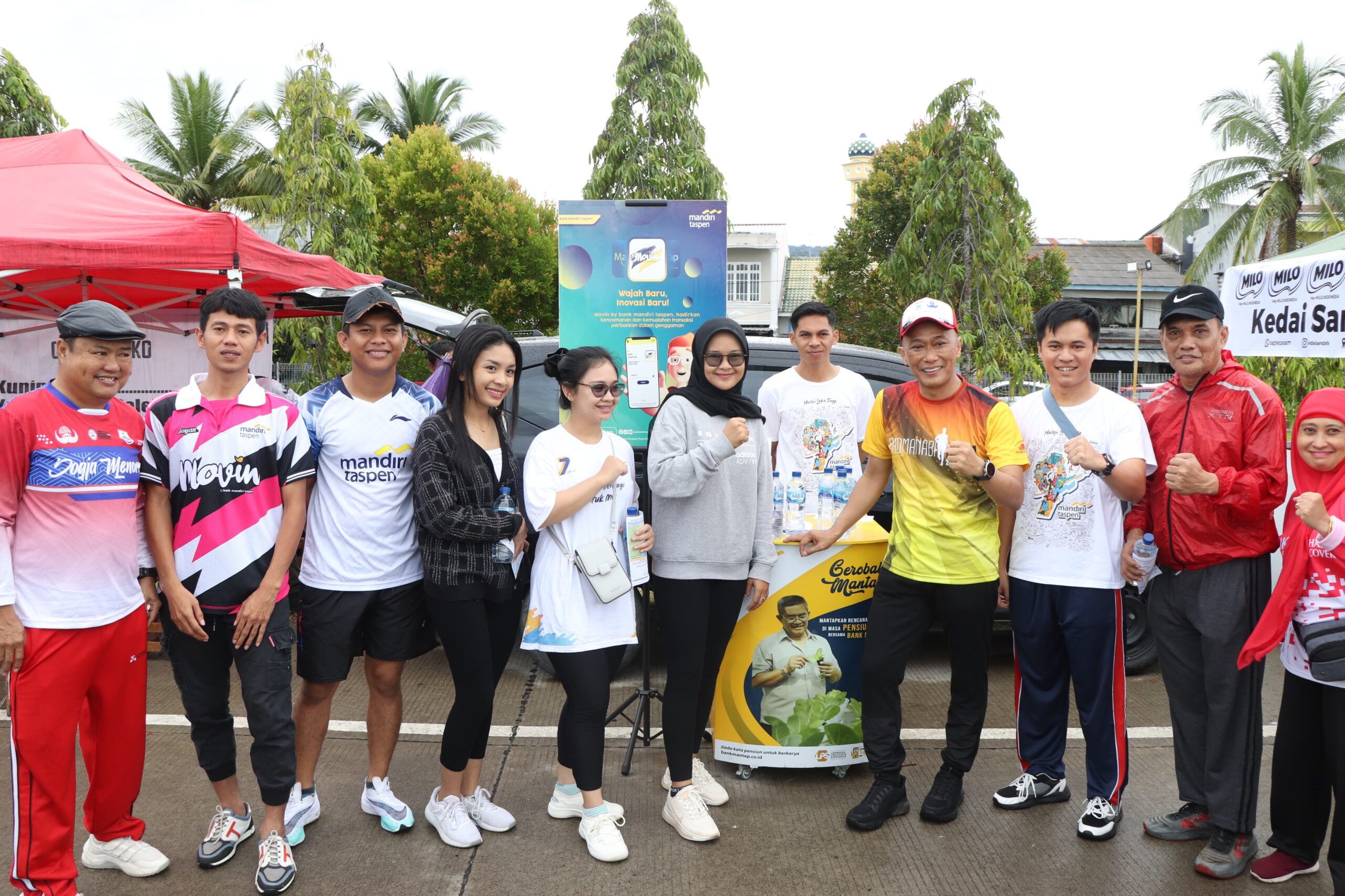 Bulan K3 Pemprov Sulbar, Bagikan 1.000 Voucher Belanja ada Acara Car Free Day