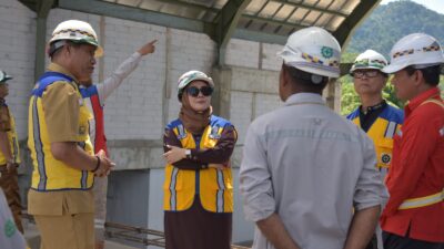 Ketua DPRD Sulbar Tinjau Progres Pembangunan Gedung DPRD Sulbar