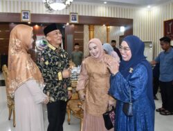 Ketua DPRD Sulbar Hadiri Open House di Rujab Gubernur Dalam Rangka Idul Ftri 1445 H