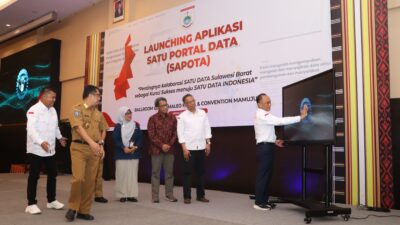 Pemprov  Sulbar Launching Aplikasi SAPOTA Pj Gubernur