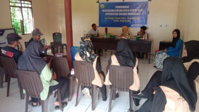 Fokus Pembinaan Keluarga, Pemdes Dukung Program Mahasiswa KKN di Desa Taan