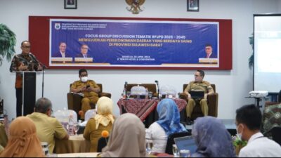 FGD Tematik RPJPD Pemprov Sulbar, Prof Zudan: Perlu Perubahan Mind Set SDM