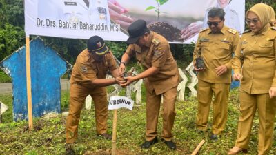 Hari Ini Tanam Sukun di Tiga Titik, Bahtiar: Tiada Hari Tanpa Menanam Sukun