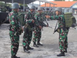 Yonranratfib 2 Marinir Gelar Pasukan dan Ranpur Jelang Satgas Trisila TNI-AL