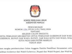 KPU Mamuju Buka Pendaftaran PPK Untuk Pilkada 2024