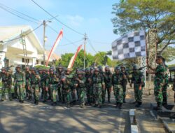 Danmenkav 2 Marinir Berangkatkan Try Out Cross Country ke Bumi Marinir Karangpilang