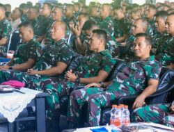 Menkav 2 Marinir Ikuti Bintal, Tingkatkan Mental Prajurit