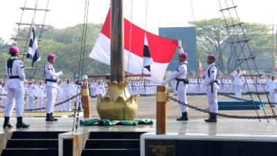 Menkav 2 Marinir Gelar Upacara Peringatan HUT Ke-79 Republik Indonesia