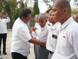 Kunjungi SMK 3 Majene, PJ Bahtiar : Siswa Harus Dibekali Manajemen Bisnis Budidaya Ikan Tawar