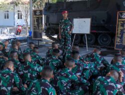 Menkav 2 Marinir Terima Lattek Bajra Yudha Taruna AAL Korps Marinir