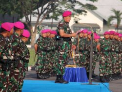 Danmenkav 2 Marinir Hadiri Pembukaan Lomba Binsat Kormar