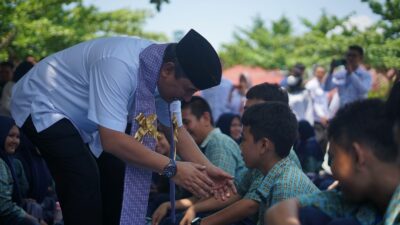 Bahtiar ke Polman, Pastikan Uji Coba Makan Bergizi Gratis Dijalankan