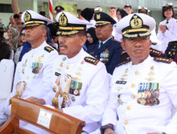 Danmenkav 2 Marinir, Ikuti Upacara HUT ke 79 TNI di Kodam V Brawijaya