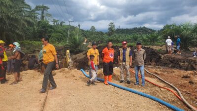 Dewan Bersama PUPR Tinjau Fenomena Tanah Bergerak di Mamuju Tengah