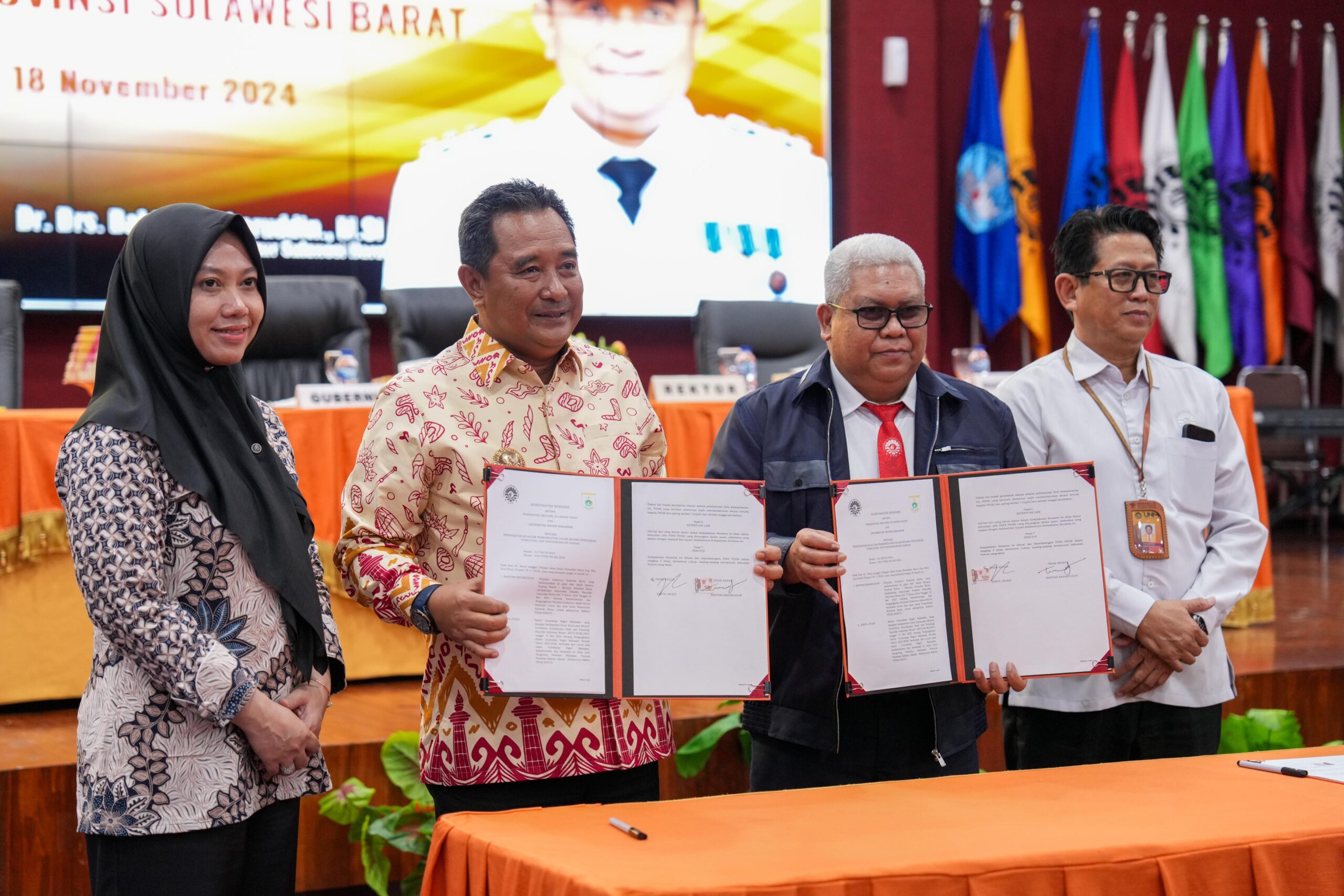 Pj. Bahtir-Rektor UNM Sepakat Jalankan Pendidikan Vokasi untuk Percepat Swasembada di Sulbar