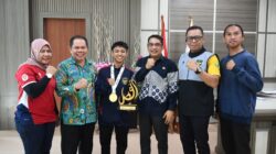 Pj Sekprov Sambut Juara Dunia Pencak Silat Darmawan Arjuna