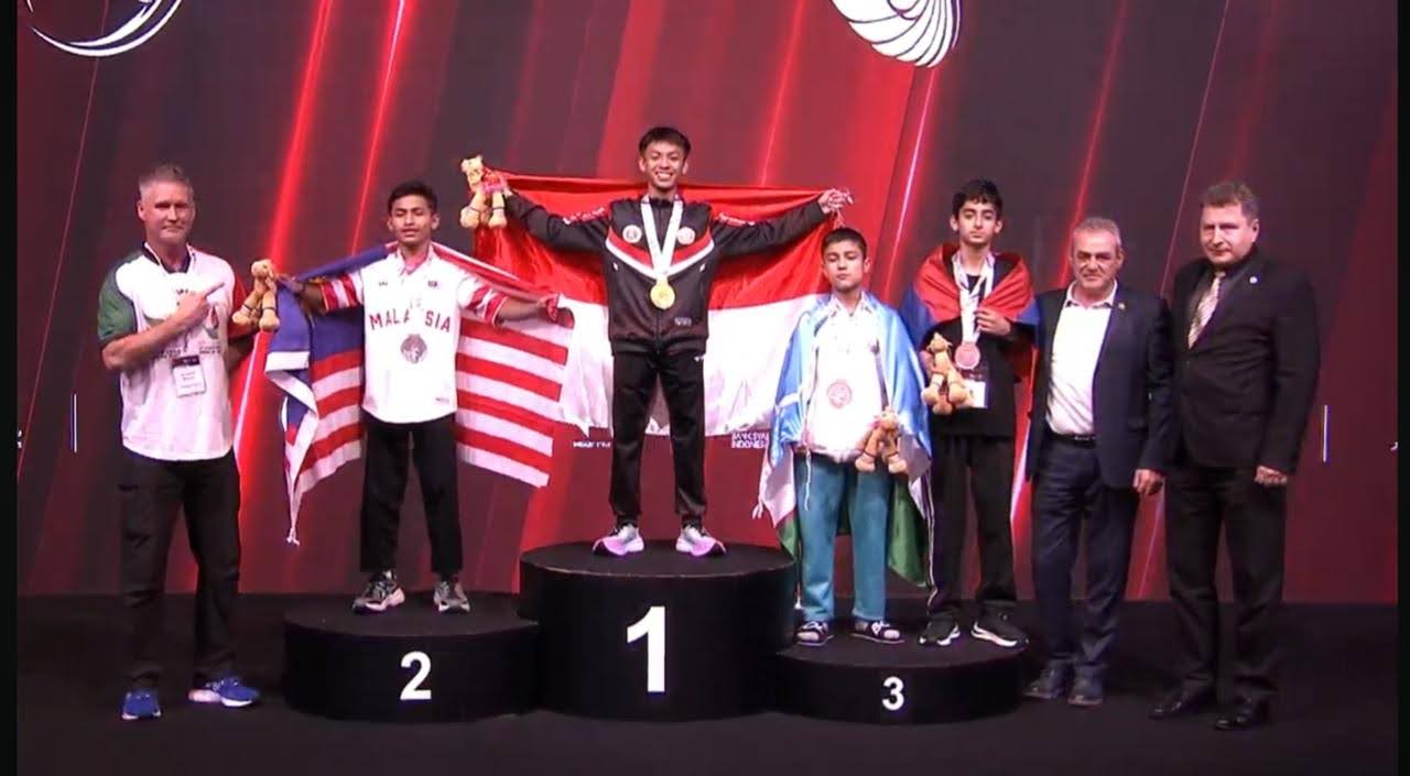 Kejuaraan Dunia Pencak Silat Junior ke-5 Abu Dhabi, Atlet Asal Sulbar Darmawan Arjuna Kunci Medali Emas