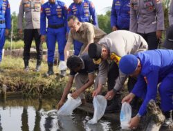 Kapolda Sulbar Kolaborasi Masyarakat Kalukku Budidaya Ikan Bandeng