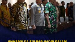 Polda Sulbar Hadiri Forum Konsultasi Publik Pemprov Sulbar