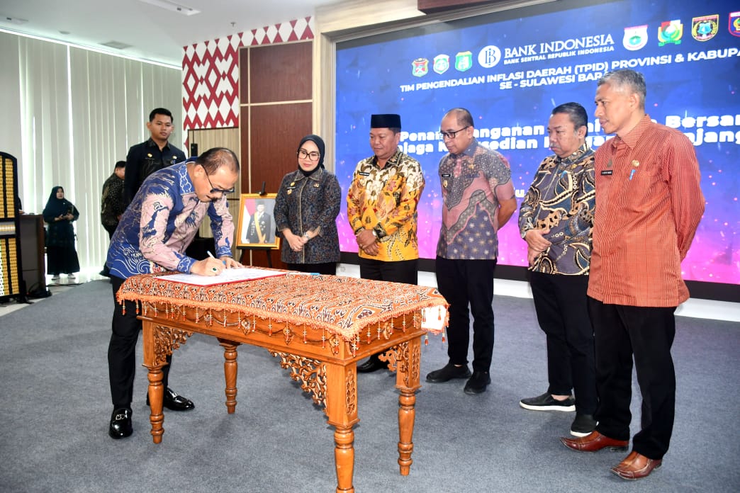 Gubernur Sulbar Pimpin High Level Meeting TPID