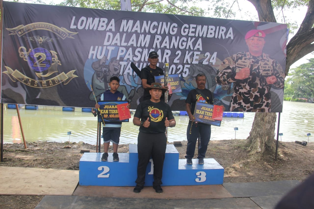 Menkav 2 Mar Ikuti Lomba Mancing HUT Pasmar 2