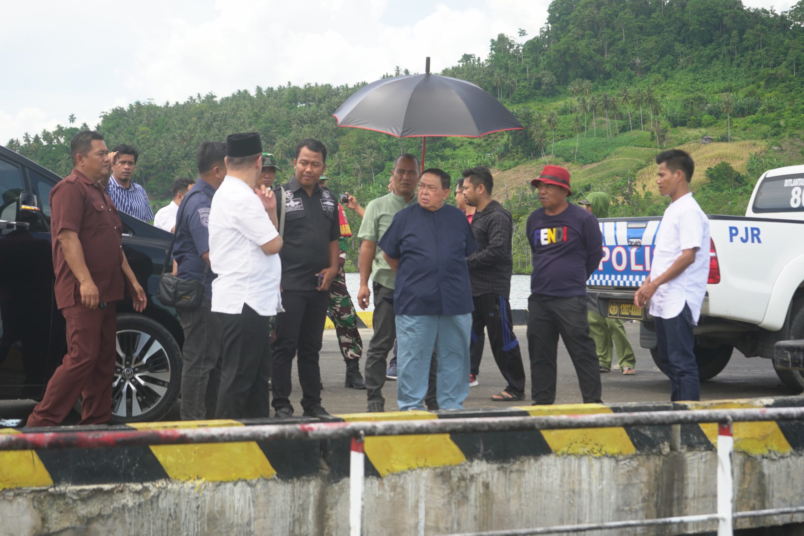 Wagub Salim S Mengga Tinjau Pelabuhan Tanasa Pasangkayu