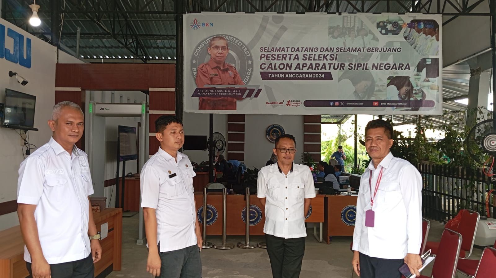BKD Sulbar Tinjau Lokasi Seleksi Kompetensi PPPK Gelombang II
