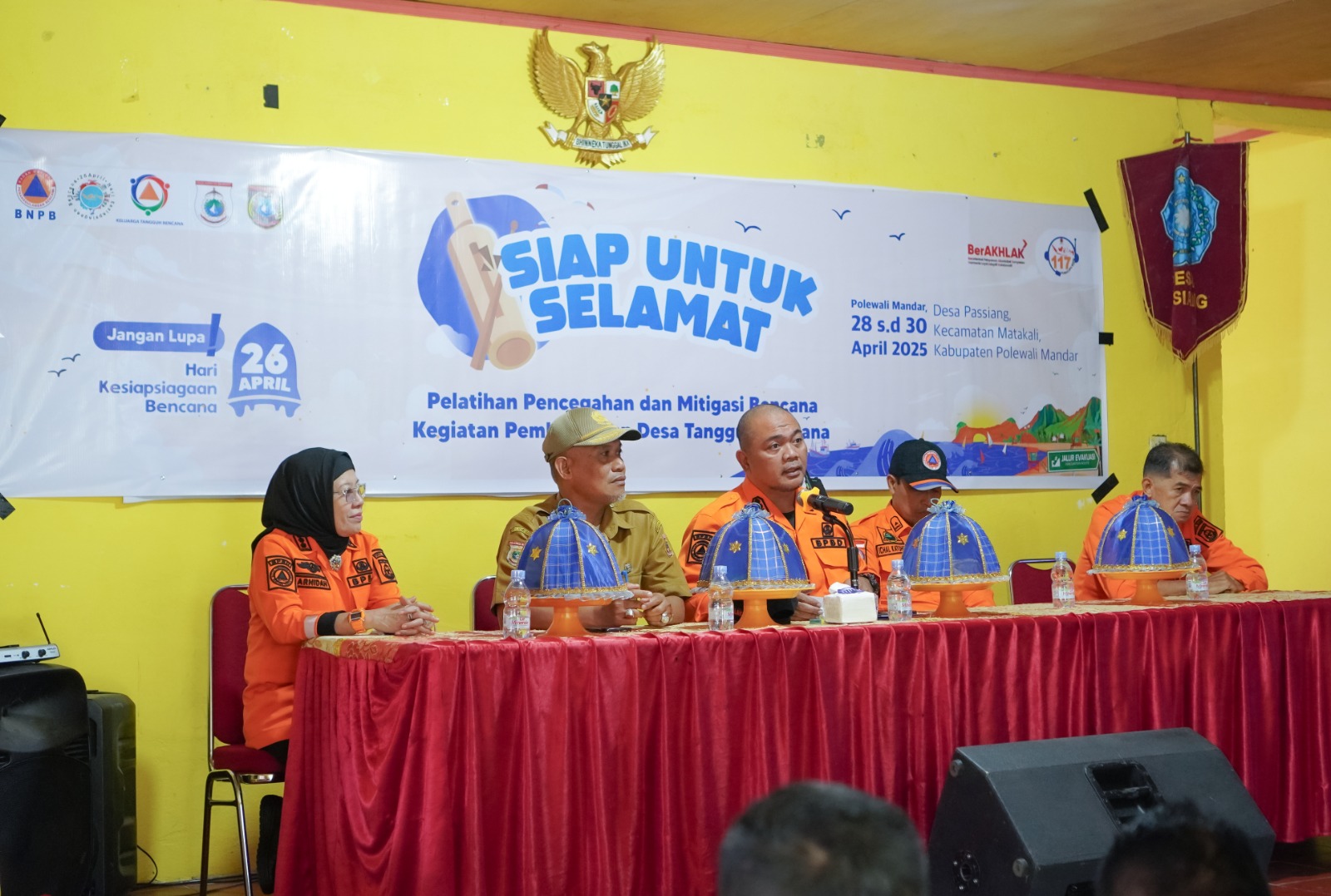 BPBD Sulbar Dorong Pembentukan Desa Tangguh Bencana di Polman