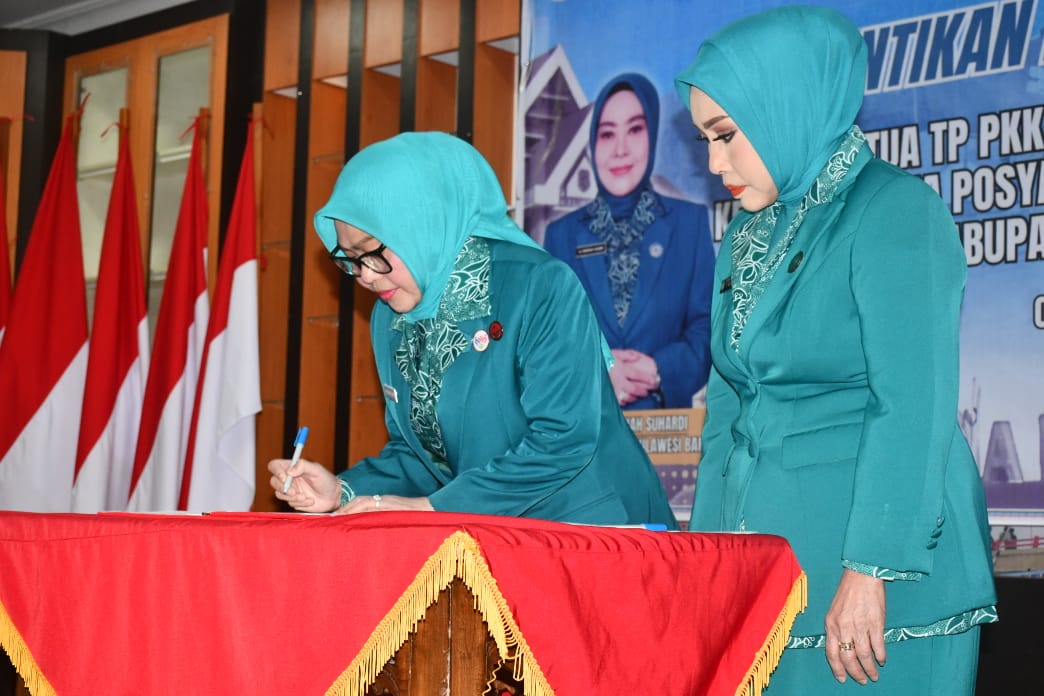 Ketua TP-PKK Pasangkayu Periode 2025-2030 Dilantik, Harsinah Suhardi Titip Harapan