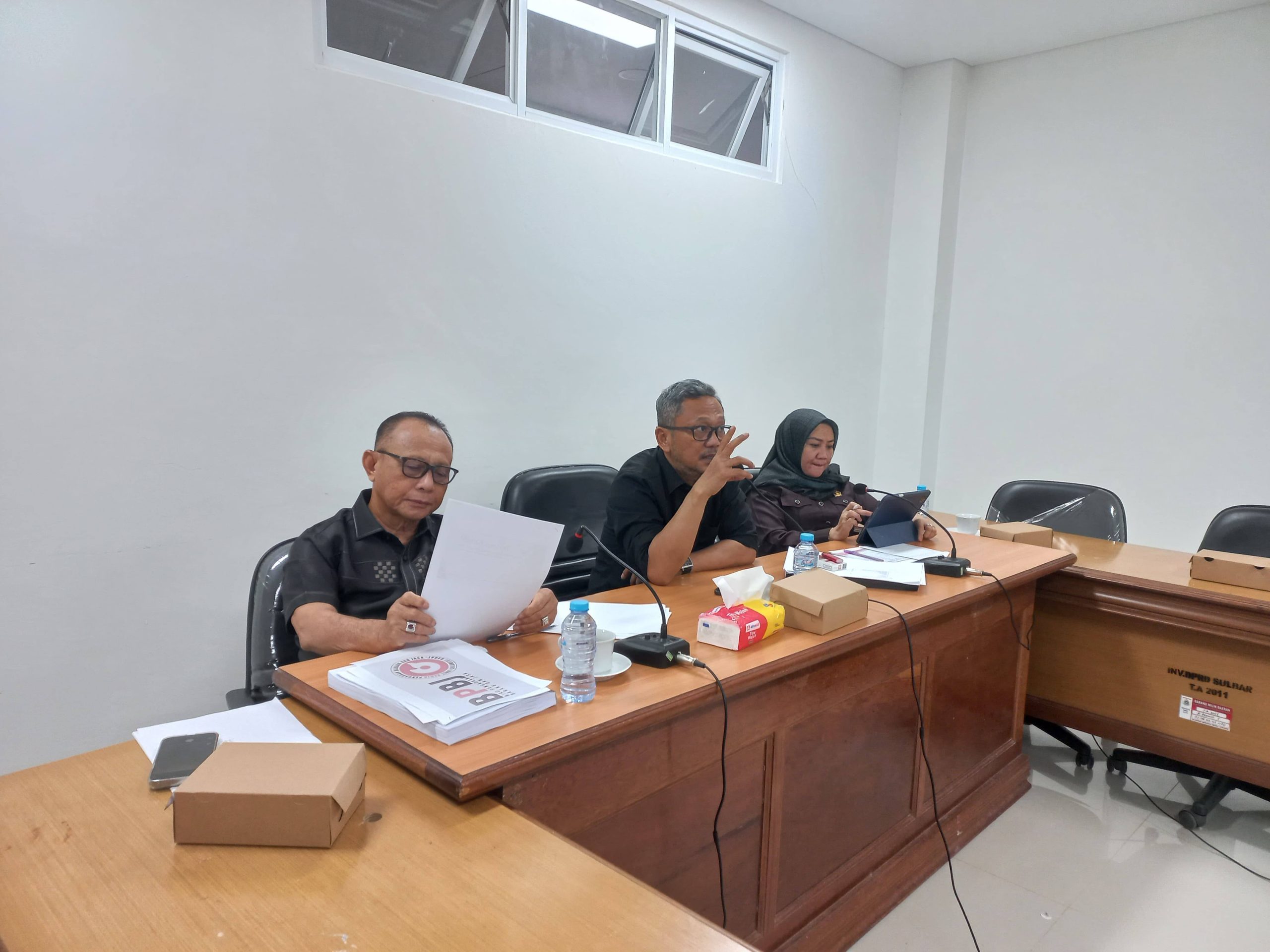 Komisi II DPRD Sulbar Evaluasi Ranperda Pertanggungjawaban  APBD 2024