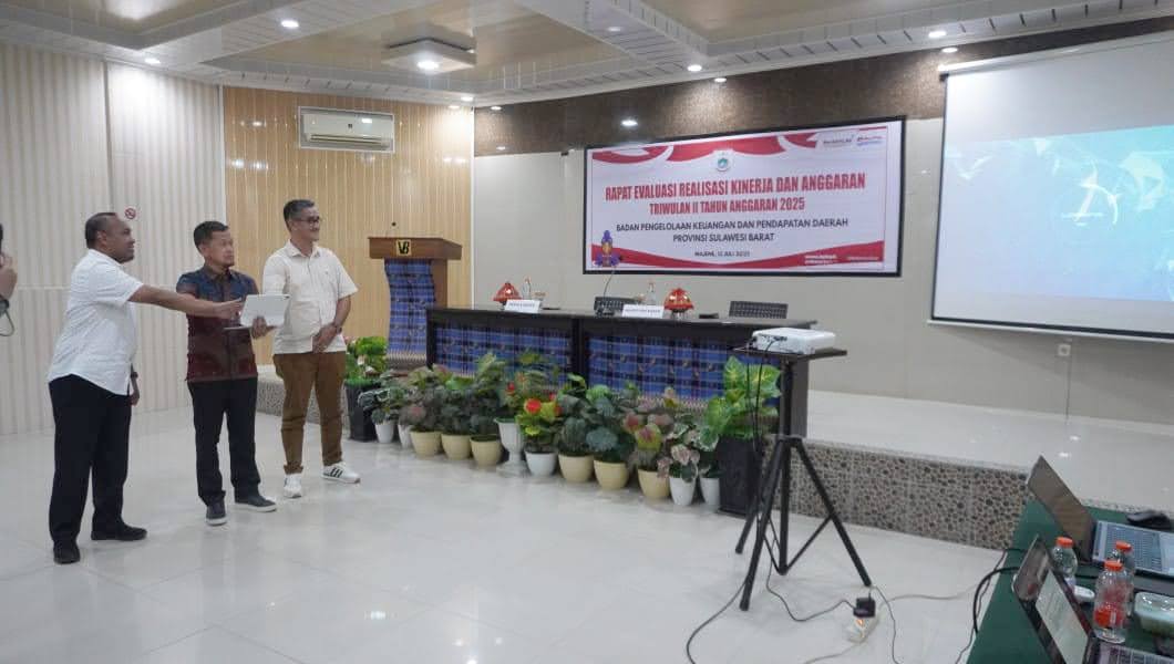 Sulbar Terapkan SP2D Online, Proses Pencairan Dana Lebih Cepat dan Transparan