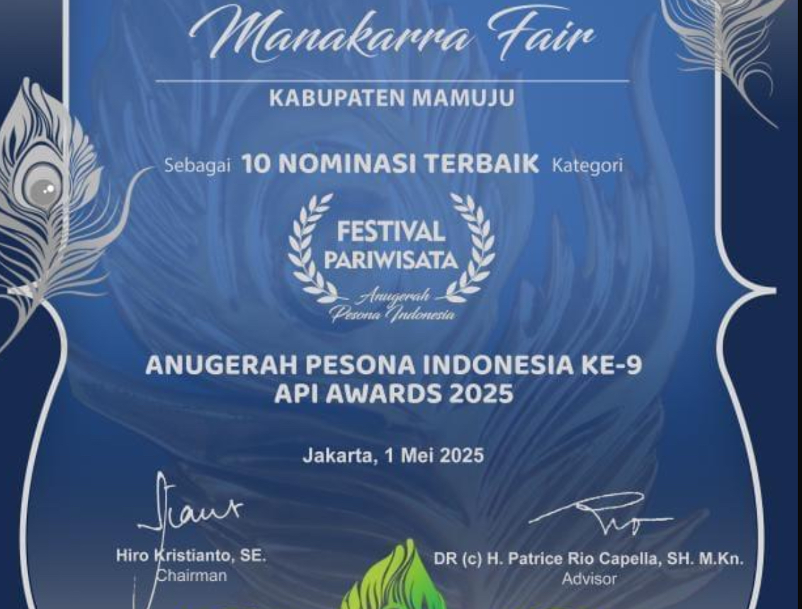 Manakarra Fair Masuk 10 Nominasi Terbaik di Anugerah Pesona Indonesia Award 2025