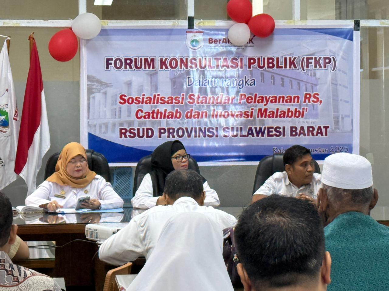 RSUD Sulbar Dorong Layanan Kesehatan Lebih Baik dan Berkeadilan