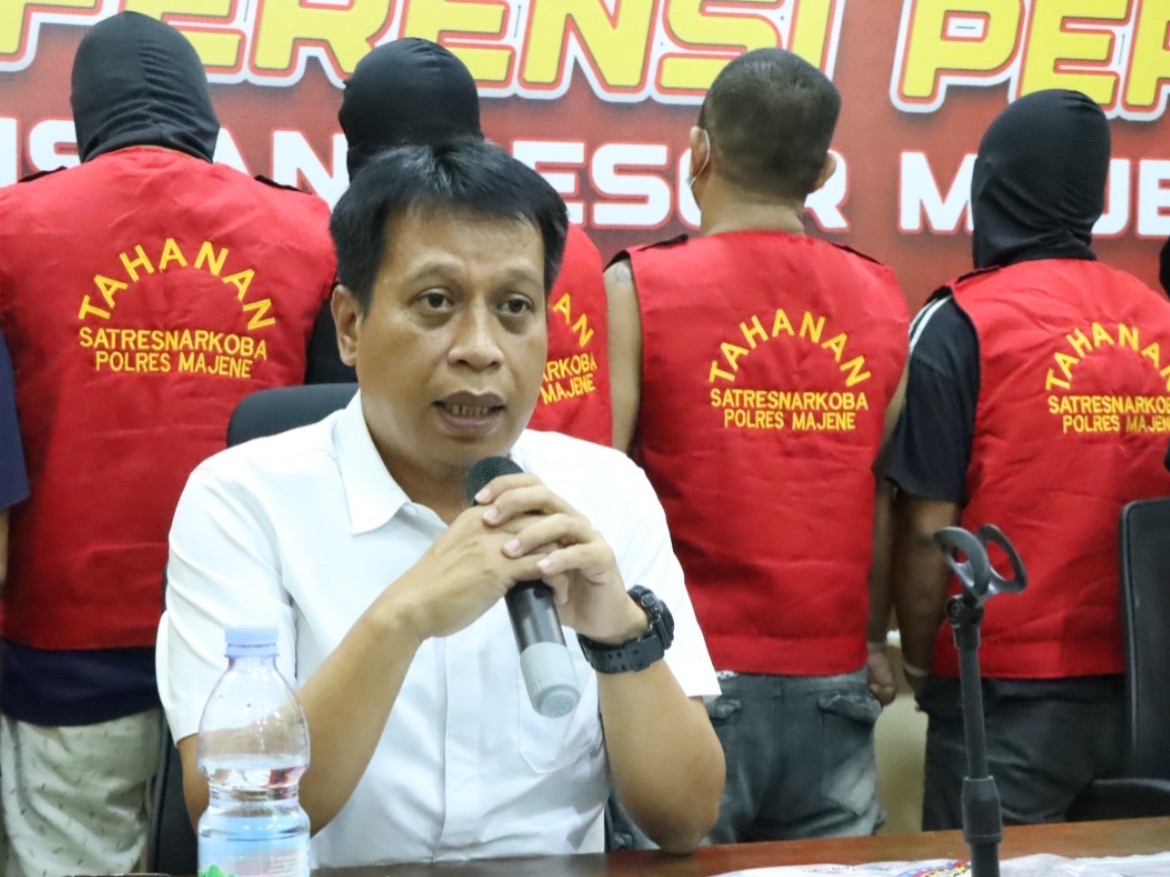 Polres Majene Ungkap 4 Tersangka dalam Operasi Antik Marano 2025