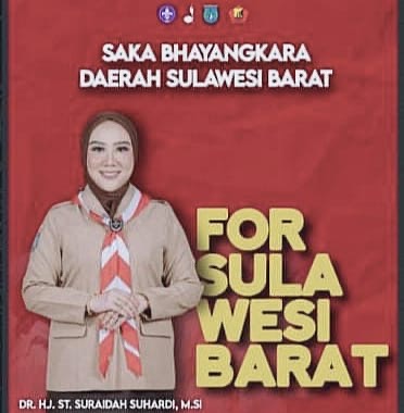 Suraidah Pimpin Kwarda Pramuka Sulbar
