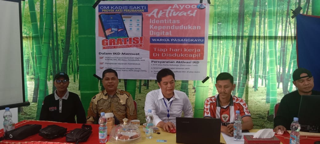 Kolaborasi Pemda Sulbar Jebol Perekaman KTP-el dan Aktivasi IKD