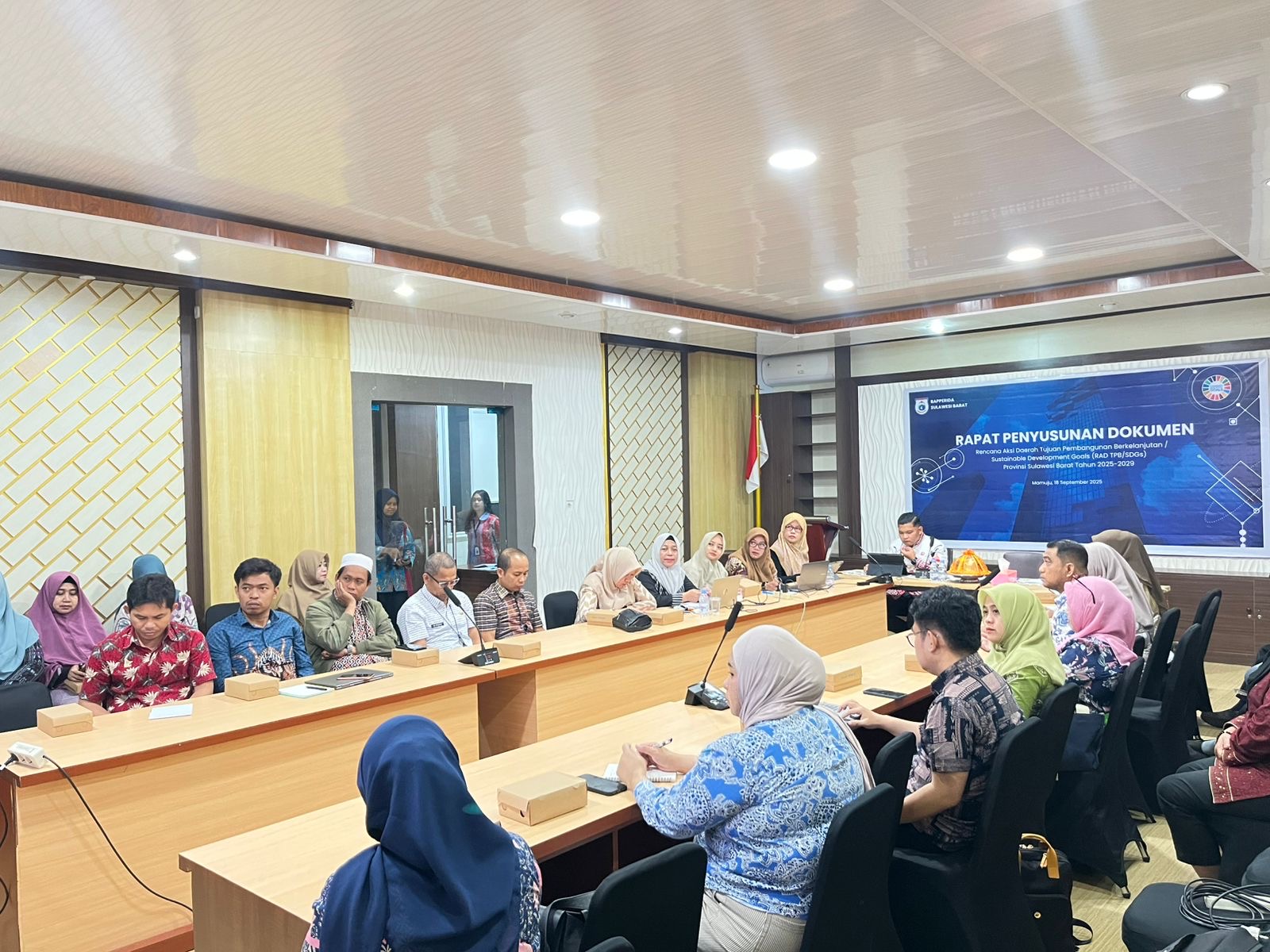 Pemprov Sulbar Matangkan Penyusunan RAD SDGs 2025–2029, Bapperida Jadi Koordinator Utama