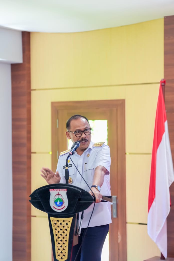 Perpusnas RI Apresiasi Gerakan Sulbar Mandarras, Gubernur Suhardi Duka Jadi Narasumber Nasiona
