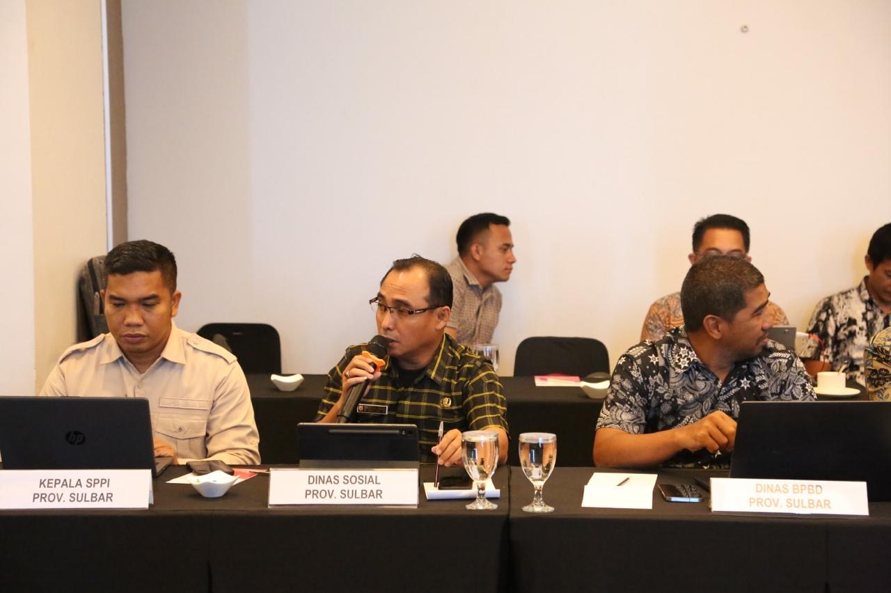 Rakor Kominda, Dinsos Sulbar Paparkan Progres Penyelenggaraan Sekolah Rakyat