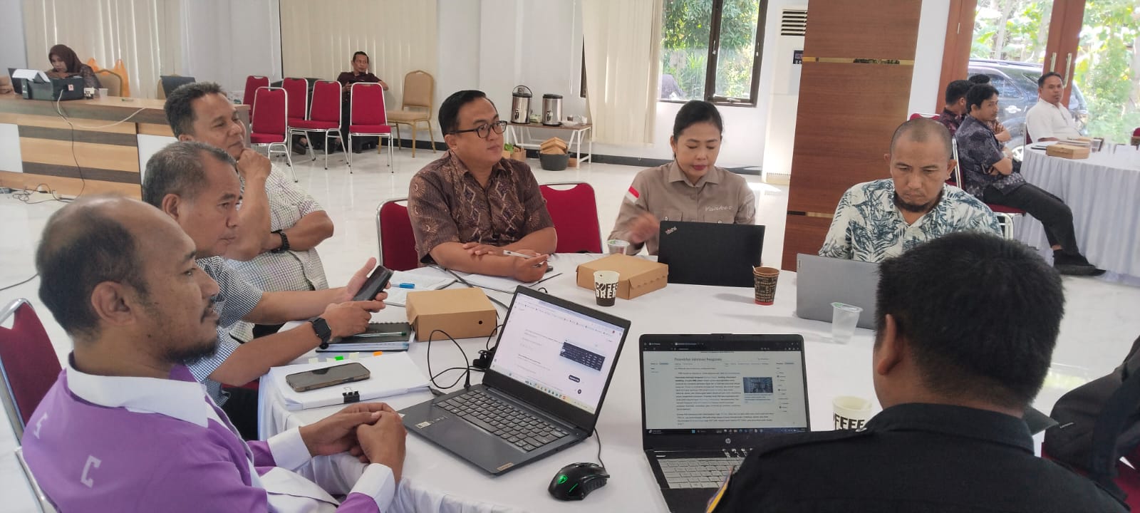 BPBD Sulbar Antusias Ikuti Pelatihan Kontinjensi